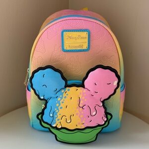 LOUNGEFLY Disney Parks Shaved Ice Mini Backpack